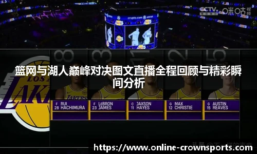 篮网与湖人巅峰对决图文直播全程回顾与精彩瞬间分析